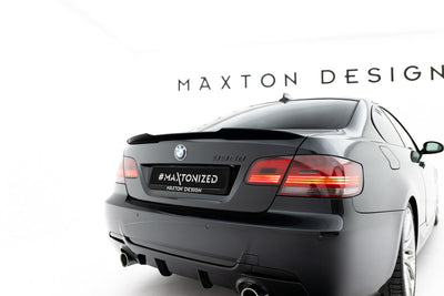 Spoiler / Vinge BMW E92, E93 3-Serie (Blank Svart) - Kafi Racing