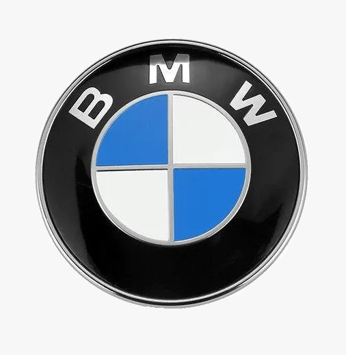 BMW Front & Rear Emblem – 74mm / 82mm (Original)