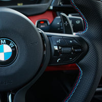 BMW Sport Ratt i Läder & Svarta Detaljer F20, F21, F22, F23, F30, F31, F32, F33, F34, F36 M3 F80, M4 F82, M4 F83, M2 F87 - Kafi Racing