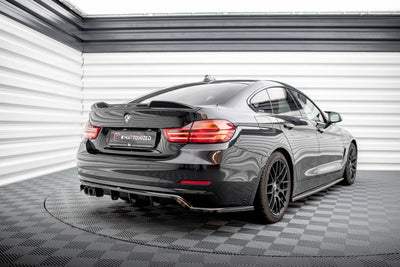 Spoilervinge BMW F36 Gran Coupe 4-Serie (Blank Svart) - Kafi Racing