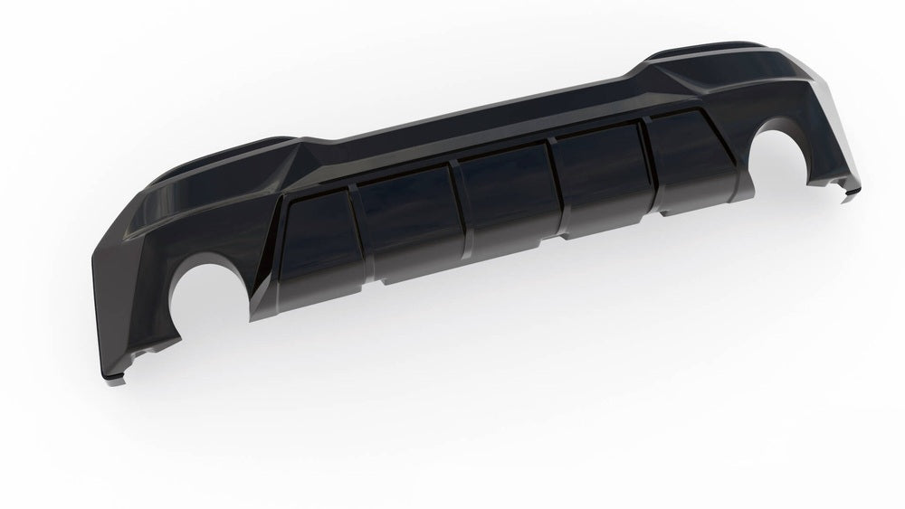 Rear Diffuser BMW G42 2-Series (Gloss Black)