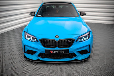 Front Splitter BMW M2 F87 (Blank Svart) - Kafi Racing