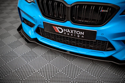 Frontsplitter + Flaps V.1 BMW M2 F87 (Blank SVart) - Kafi Racing