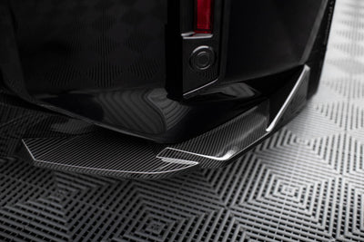 Kolfiber Bakre Sidosplitters / Sidoextensions BMW M2 G87 - Kafi Racing