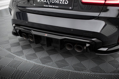 Diffuser BMW M3/M4 G80, G81, G82, G83 (Blank Svart) - Kafi Racing
