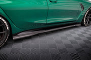 Kolfiber Side Skirts / Sidokjolar BMW M3 G80, G81 - Kafi Racing