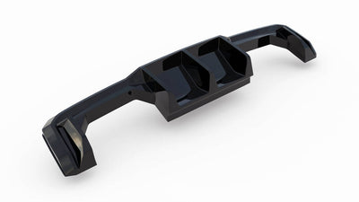 Diffuser BMW M3/M4 G80, G81, G82, G83 (Blank Svart) - Kafi Racing