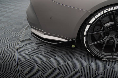 Bakre Sido Splitters CSL "Look" BMW M4 G82 (Blank Svarta)