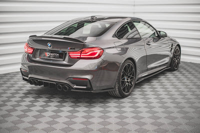 Diffuser BMW M4 F82, F83 (Blank Svart) - Kafi Racing