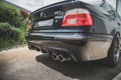 Diffuser BMW E39 M5 / E39 5-Serie (Blank Svart)