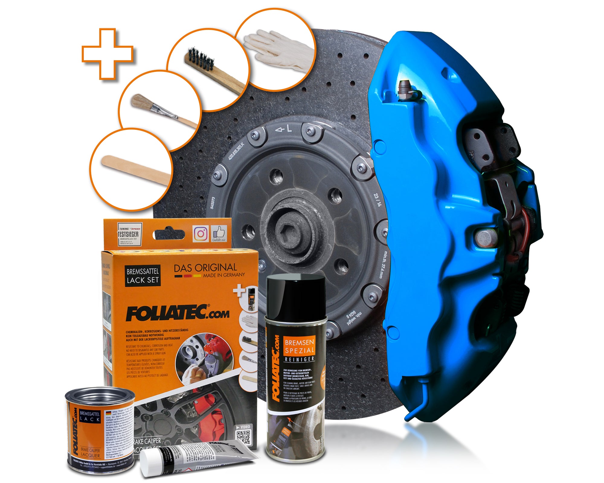 Brake Caliper Paint - GT Blue (Complete Kit)