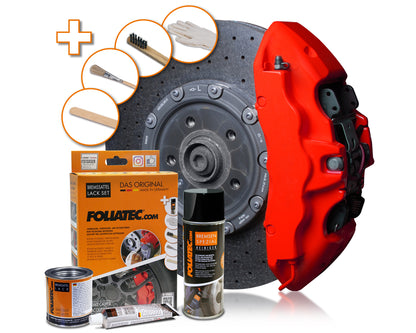Brake Caliper Paint - Matte Red (Complete Kit)