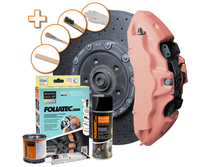 Brake Caliper Paint - Juicy Peach (Complete Kit)