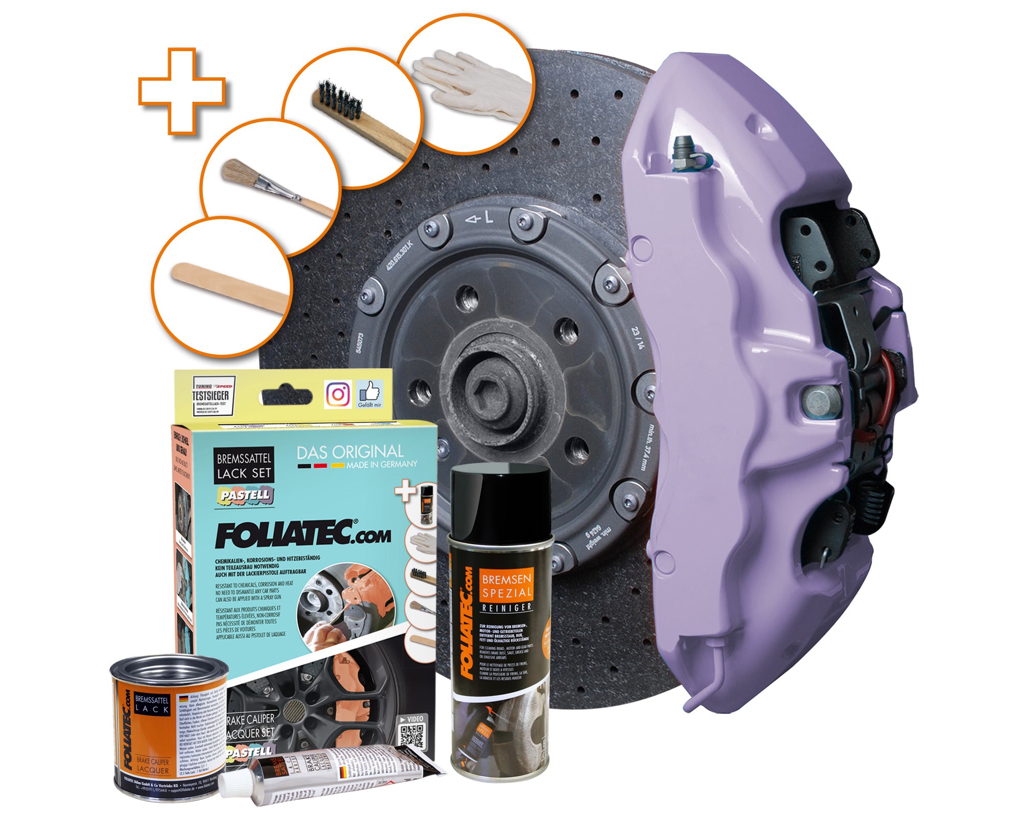 Brake Caliper Paint - Soft Violet (Complete Kit)