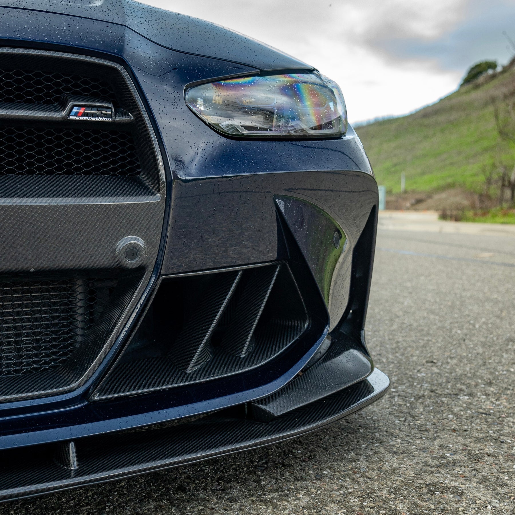 BMW M3/M4 G8X Carbon Fiber Air Inlets/Vents/Ducts - Dual slots