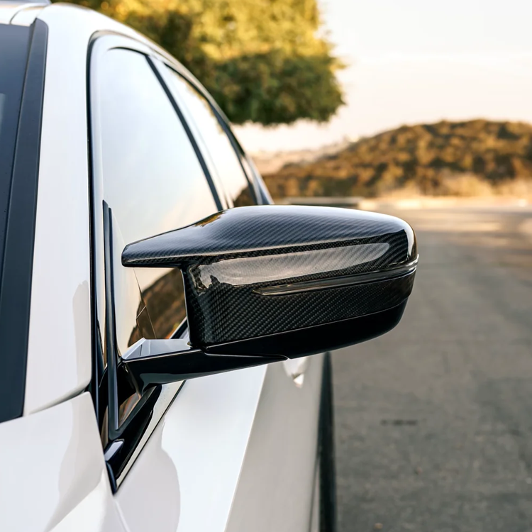 Kolfiber Backspegelkåpor M-Look BMW G42, G20, G22, G30 (Set)