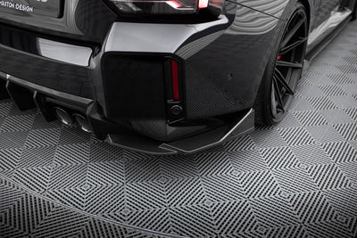 Kolfiber Bakre Sidosplitters / Sidoextensions BMW M2 G87 - Kafi Racing