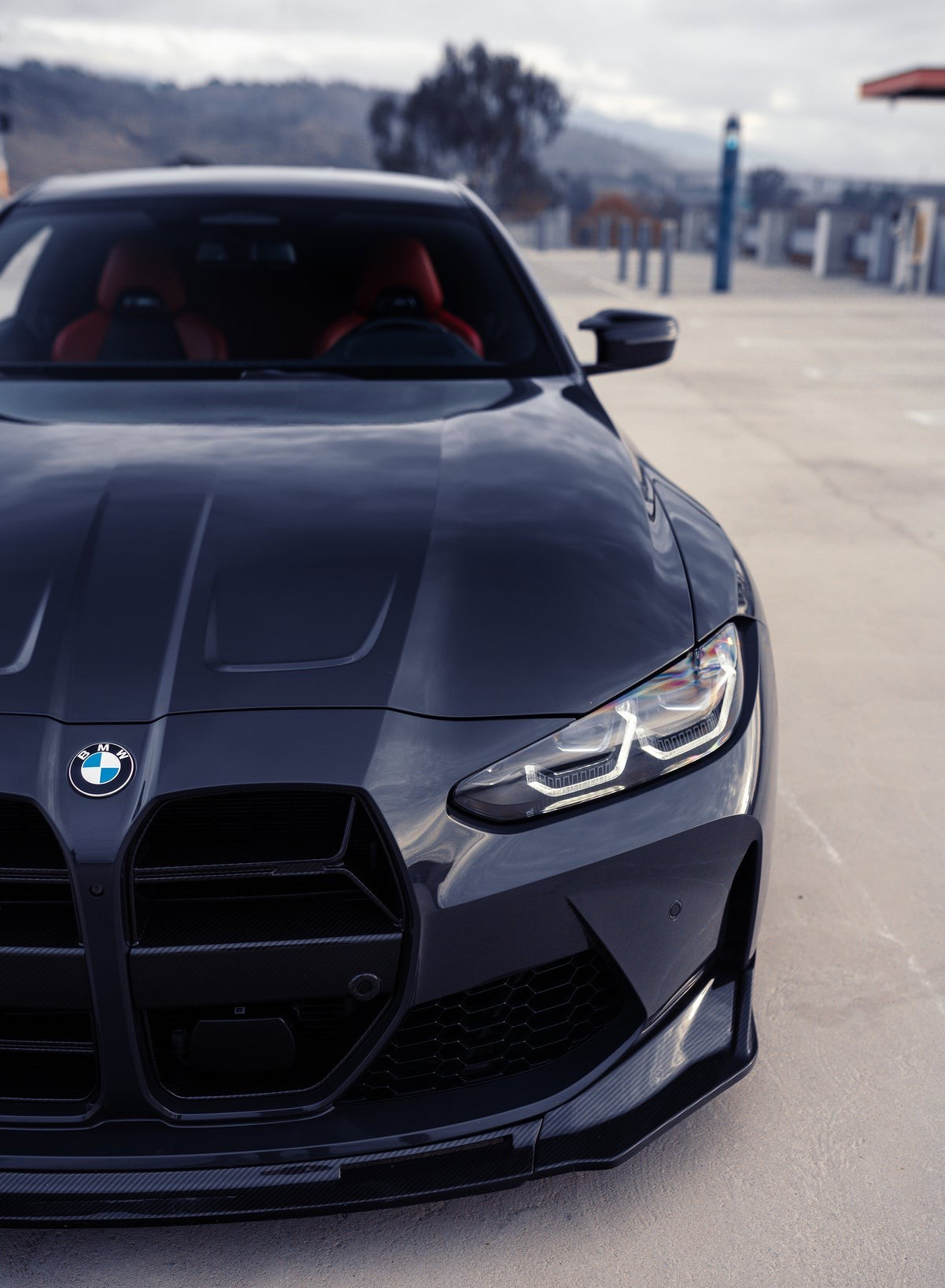 BMW M3/M4 G8X Carbon Fiber CSL Style Grille