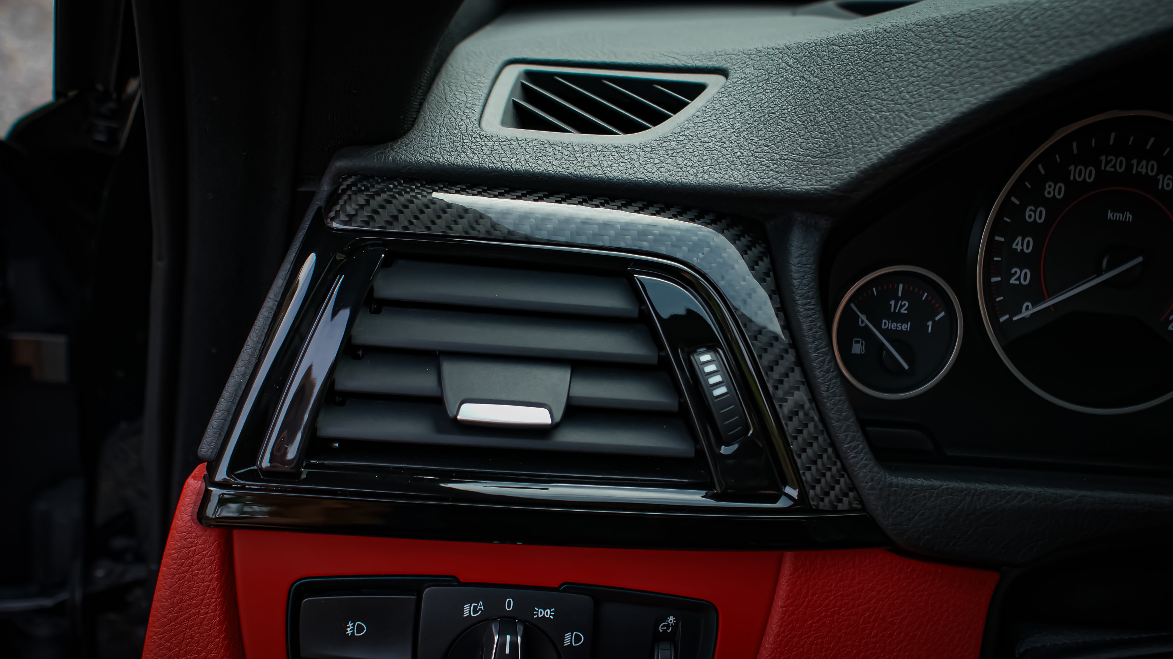 BMW F-Series Carbon Fiber Interior Moldings - SET