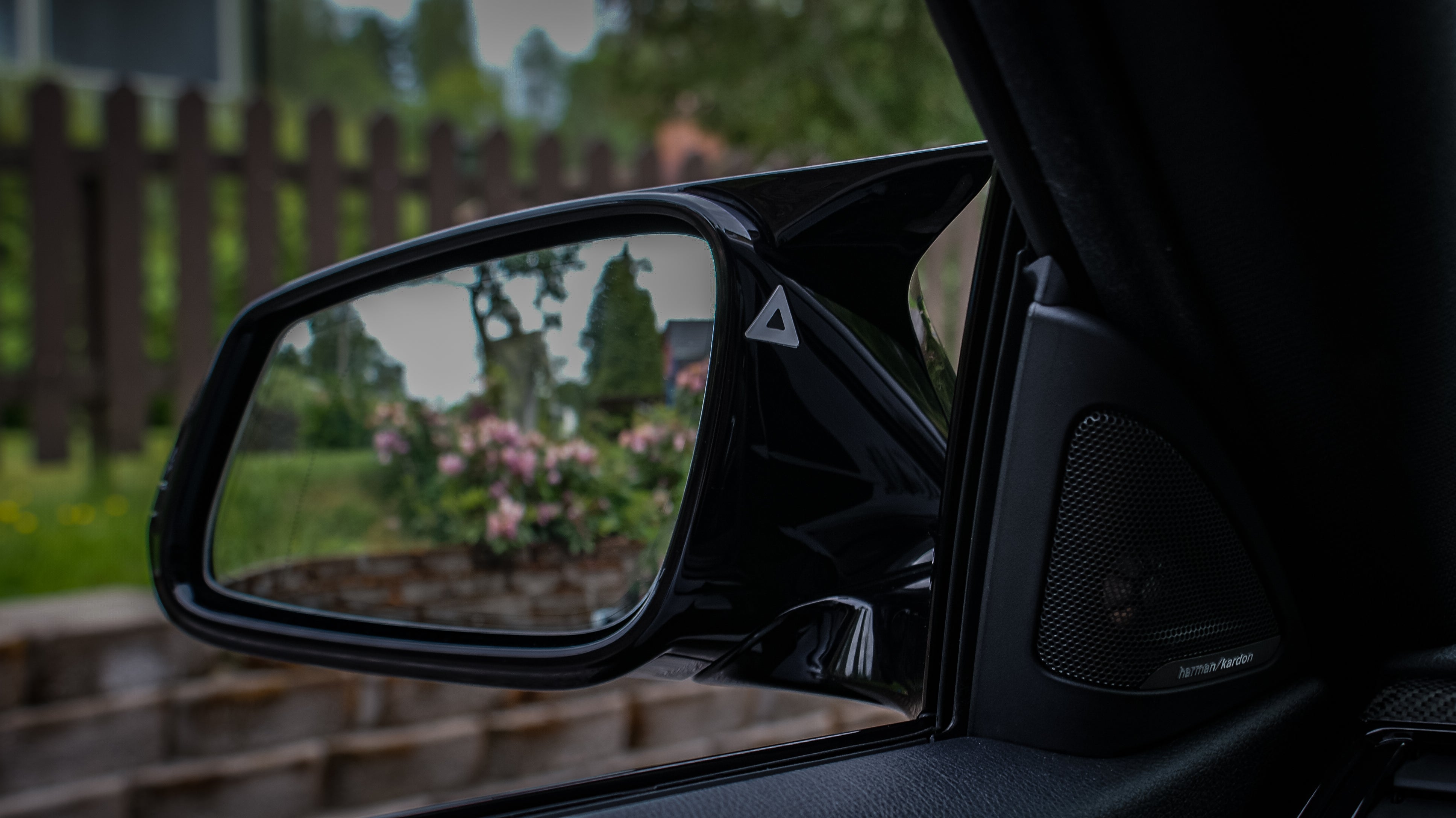 BMW F-Series Rear View Mirror Covers Gloss Black - Set