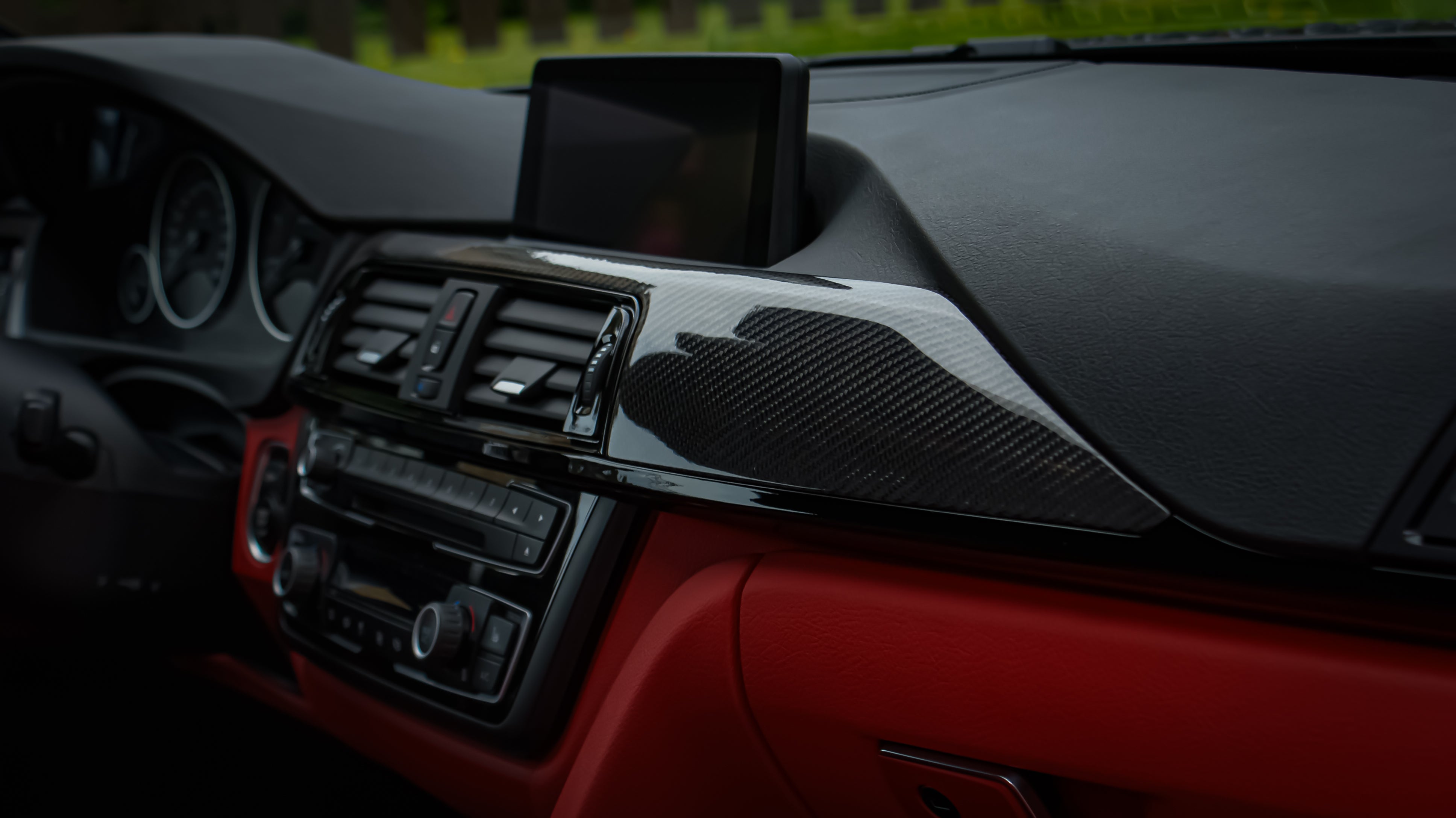 BMW F-Series Carbon Fiber Interior Moldings - SET