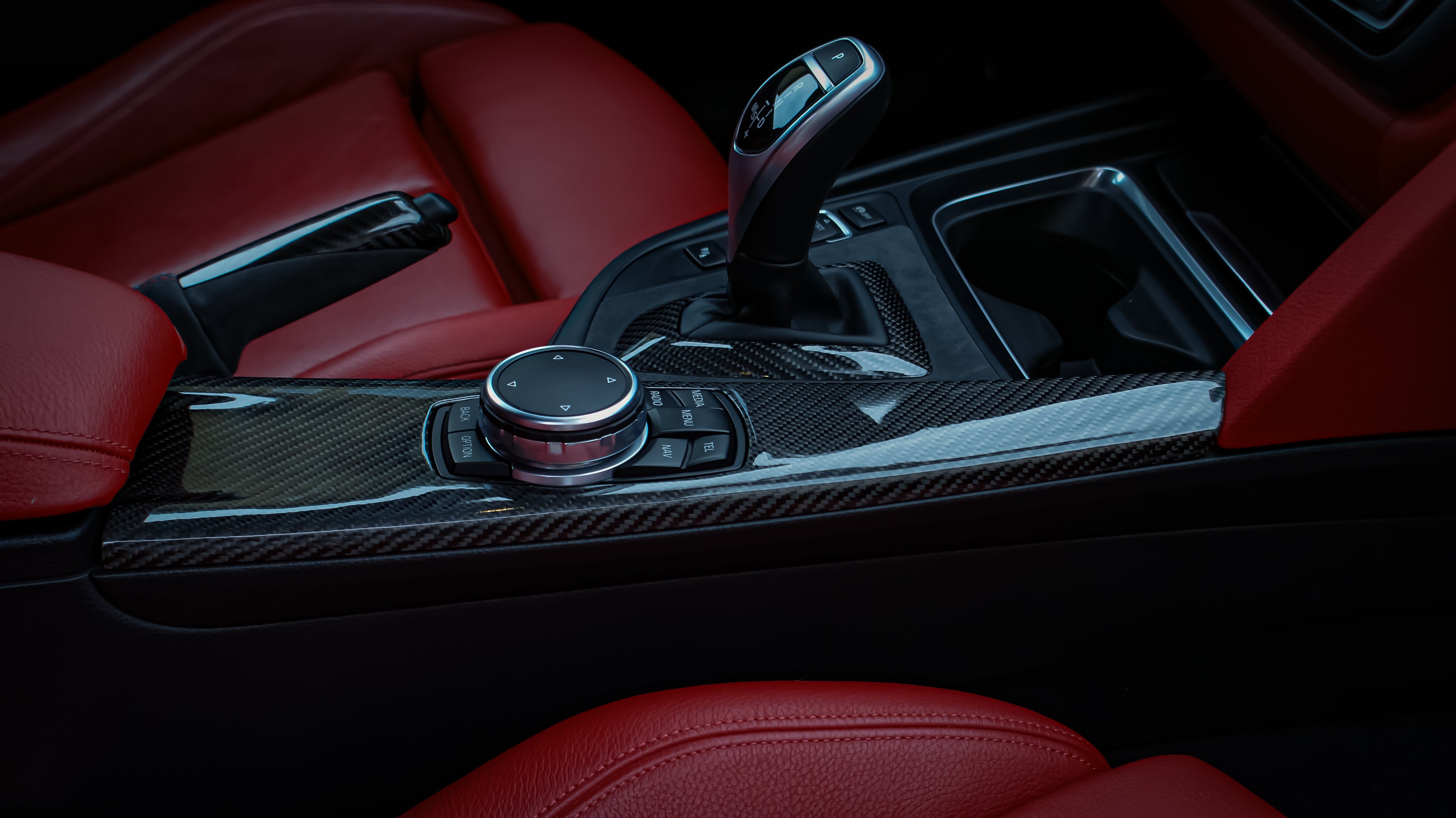 BMW F-Series Carbon Fiber Interior Moldings - SET
