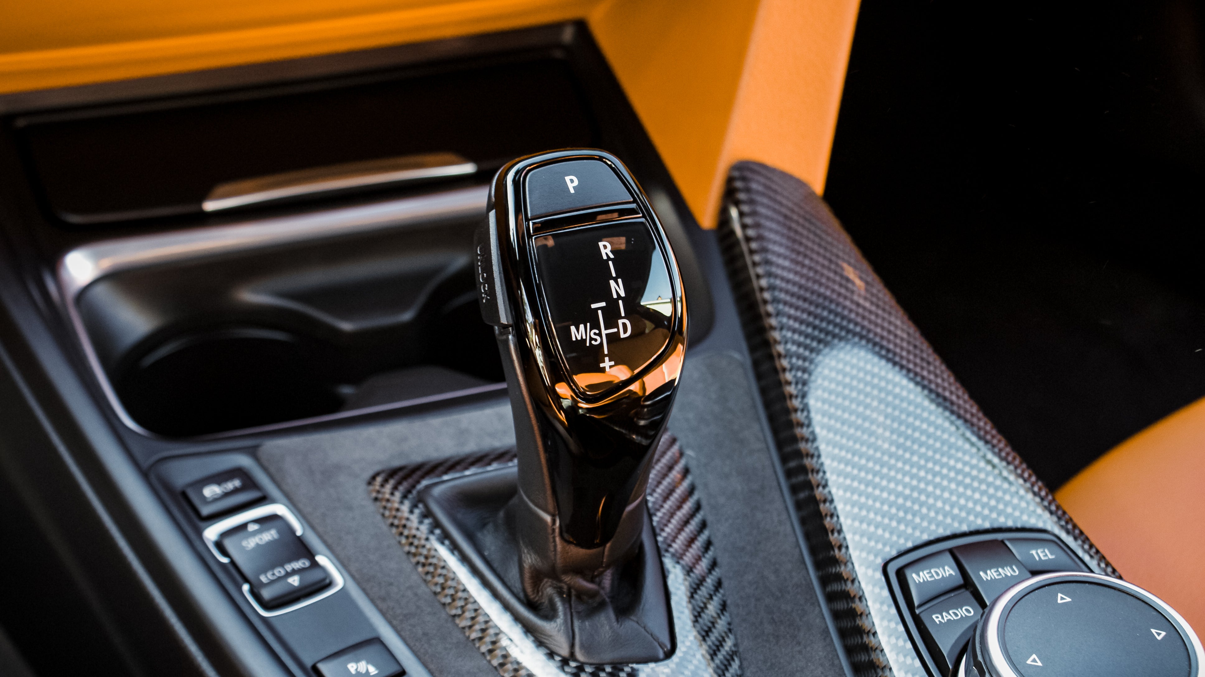 BMW F-Series LCI Gloss Black Gear Knob / Shift Lever