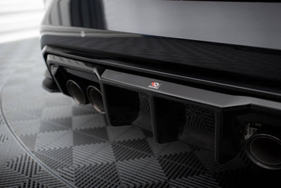 Diffuser BMW M3/M4 G80, G81, G82, G83 (Blank Svart) - Kafi Racing
