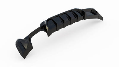 Diffuser BMW F32, F33, F36 4-Serie (För Ett Dubbelt Utblås) - Kafi Racing