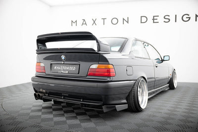 Bakre Diffuser BMW E36 M3 / E36 3-Serie (Blank Svart) - Kafi Racing