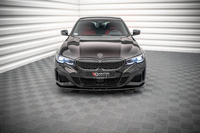 Fram Läpp / Splitter BMW G20, G21 3-Serie M-Sport (Blank Svart) - Kafi Racing