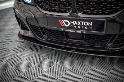 Fram Läpp / Splitter BMW G20, G21 3-Serie M-Sport (Blank Svart) - Kafi Racing