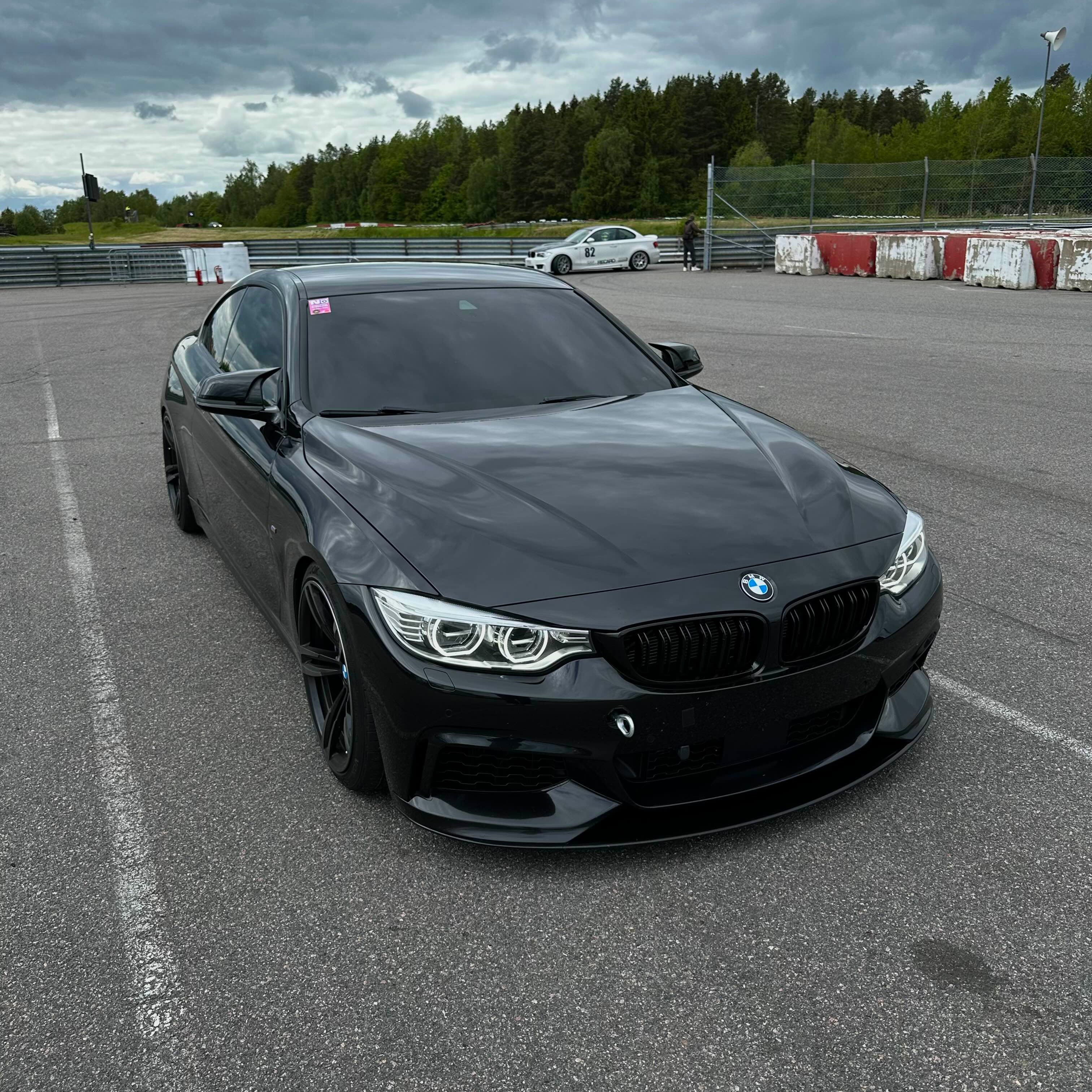 BMW F32/F33/F36 Grill Kidneys Gloss Black - Set