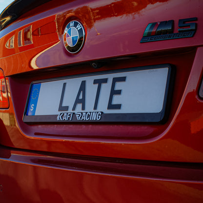 Kafi Racing License Plate Frame