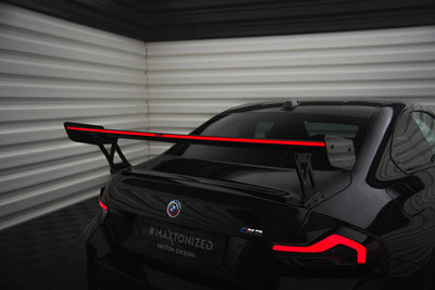 LED Kolfiber Vinge BMW M2 G87 / G42 2-Serie (External Brackets) - Kafi Racing