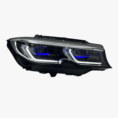 BMW G20 Laser Style Strålkastare - Vit & Gul DRL