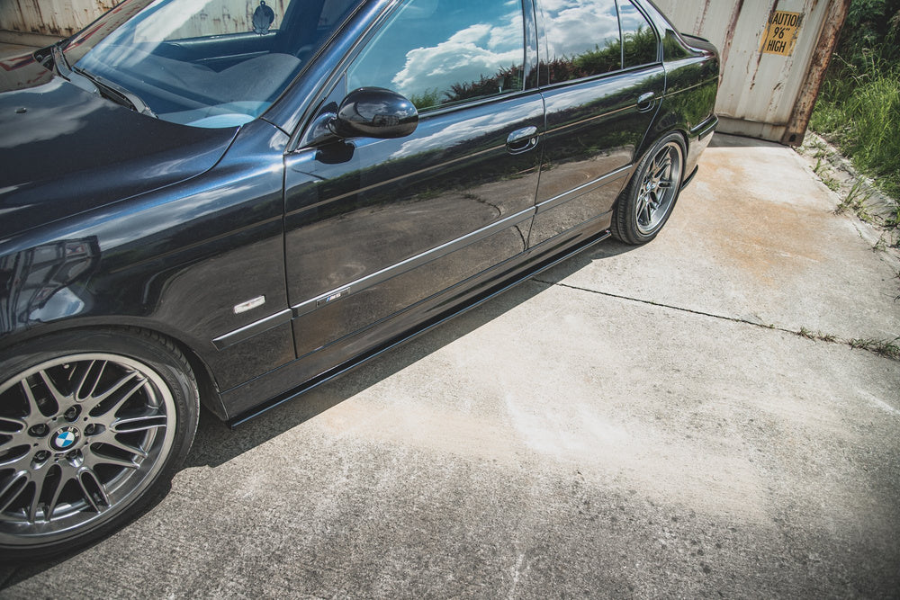 Side Skirts / Sidokjolar BMW E39 M5 / E39 5-Serie (Blank Svarta)