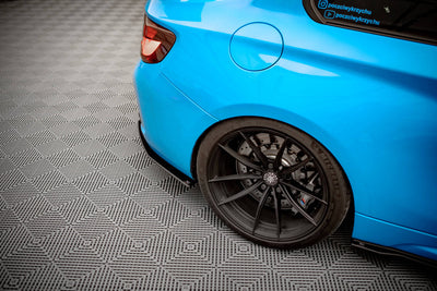 Bakre Sido Splitters / Sidoextensions BMW M2 F87 - Kafi Racing