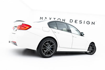 BMW F30, F31 Side Skirts / Sidokjolar (Blank Svarta) - Kafi Racing