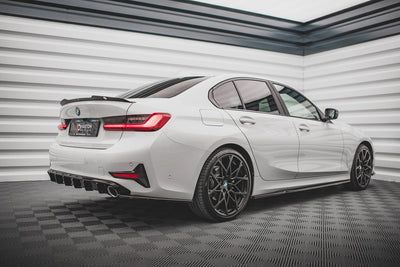 Side Skirts / Sidokjolar BMW G20, G21 3-Serie (Blank Svarta) - Kafi Racing