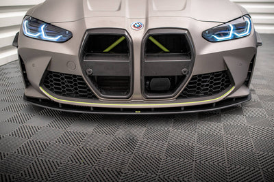 Front Splitter Street Pro BMW M3/M4 G80, G81, G82, G83 (Blank Svart) - Kafi Racing