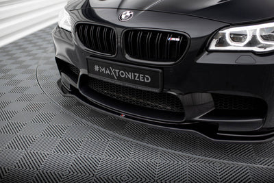 Front Splitter / Läpp BMW M5 F10 (Blank Svart)