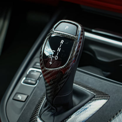 BMW F-Series LCI Carbon Fiber Gear Knob / Shift Lever