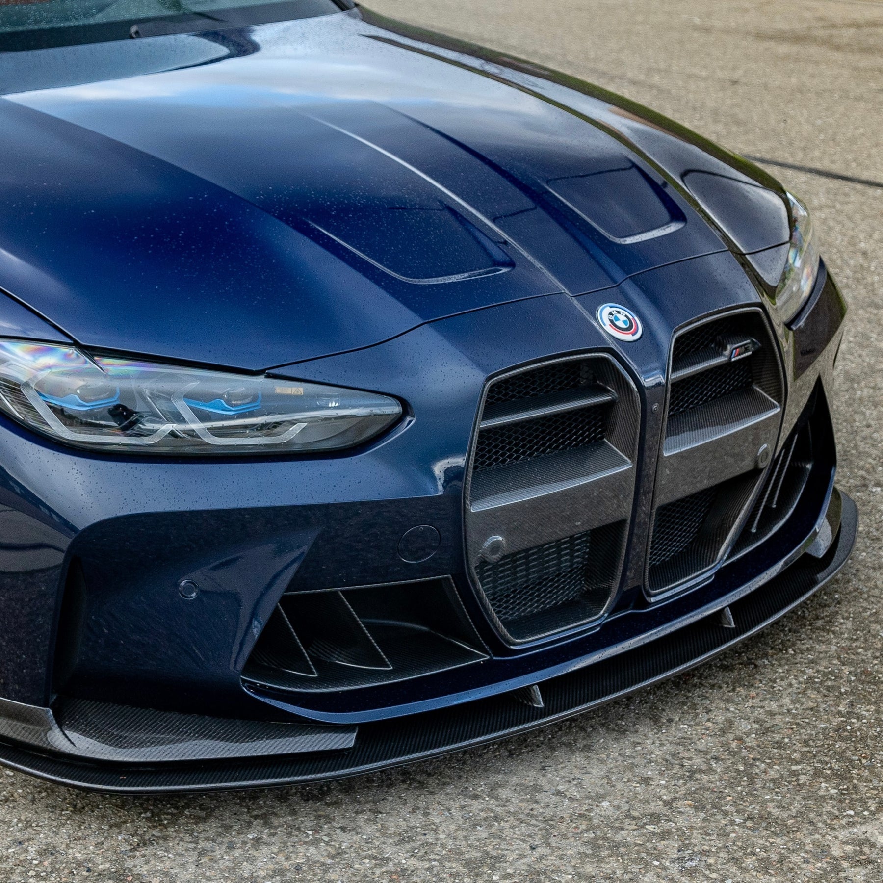 BMW M3/M4 G8X Carbon Fiber Air Inlets/Vents/Ducts - Dual slots