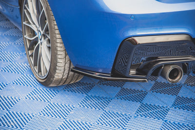 Bakre Sido Splitters (För Bakre Diffuser V.1) - BMW F20, F21 - Kafi Racing