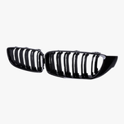 BMW F32, F33, F36 Njurar / Grill - Blank Svarta - Kafi Racing