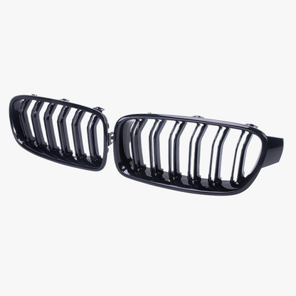 BMW F30/F31 Grill Kidneys Gloss Black Set