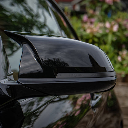 BMW F-Series Rear View Mirror Covers Gloss Black - Set