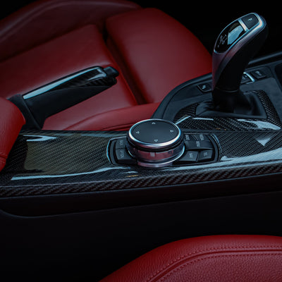 BMW Kolfiber och Alcantara Handbroms M-Sömnar (F-Serie M2,M3,M4) - Kafi Racing