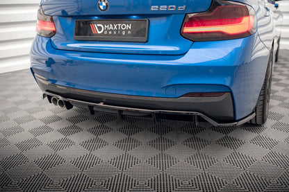 Rear Splitter BMW F22 / F23 2-Series (With Vertical Bars)